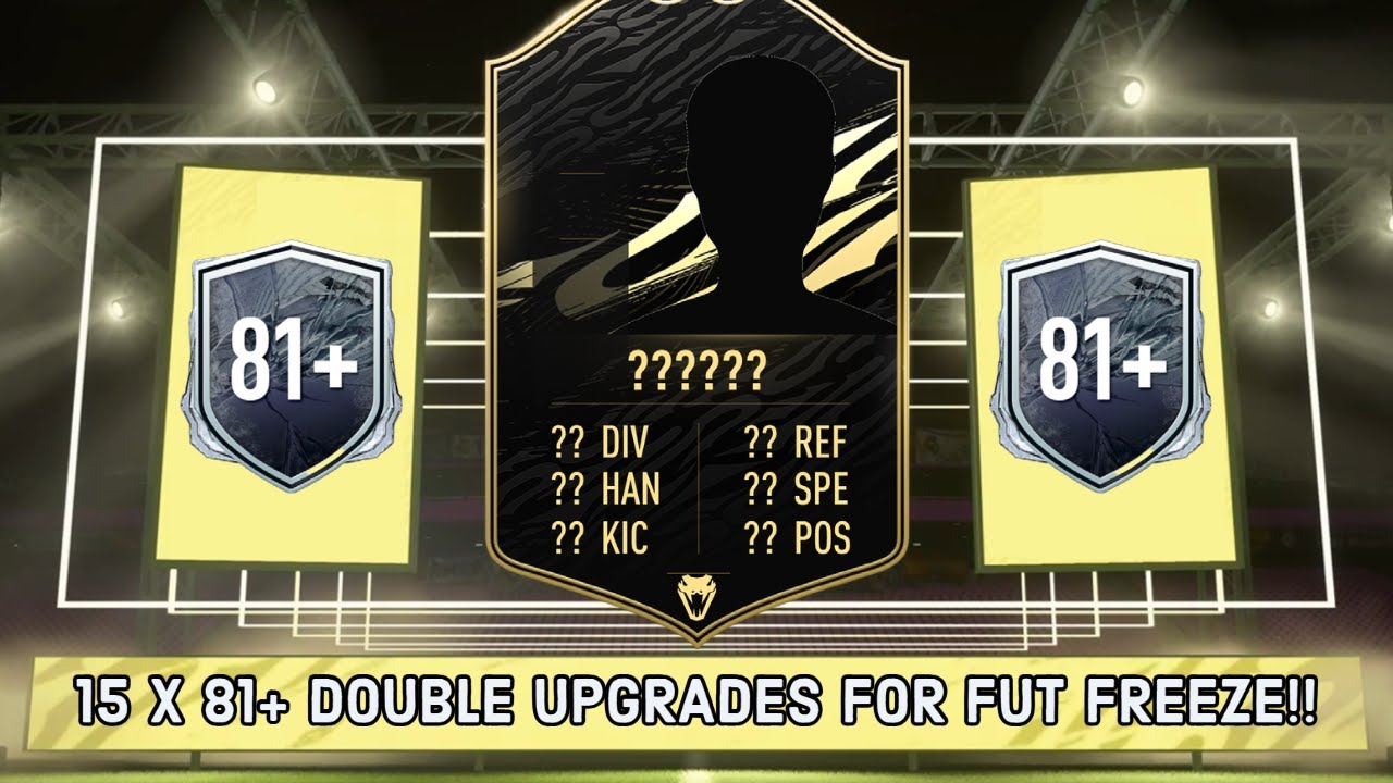 15x 81+ DOUBLE UPGRADE PACKS!! INSANE NEW FUT FREEZE CARDS!! - FIFA 21 ULTIMATE TEAM!