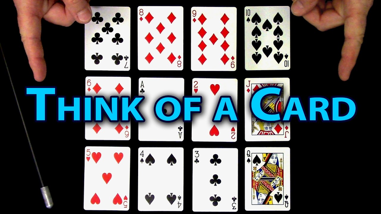 THINK of a CARD!! (Interactive Card Trick) ORDER & CHAOS ~ An In-Depth Tutorial