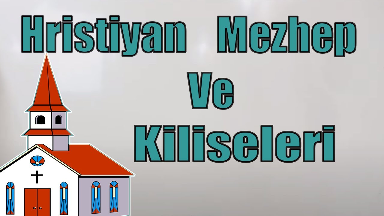 DİNLER TARİHİ 22 - {6-HRİSTİYANLIK}-[ÖABT-MEB-DHBT-DİKAB-MBSTS-İHL-DKAB-DİYANET]  #EvdeKal