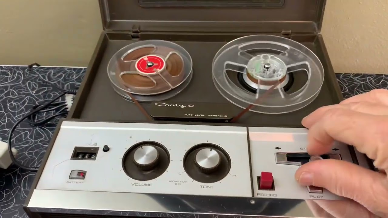 Craig Reel to Reel Tape Recorder 2106 for sale on eBay