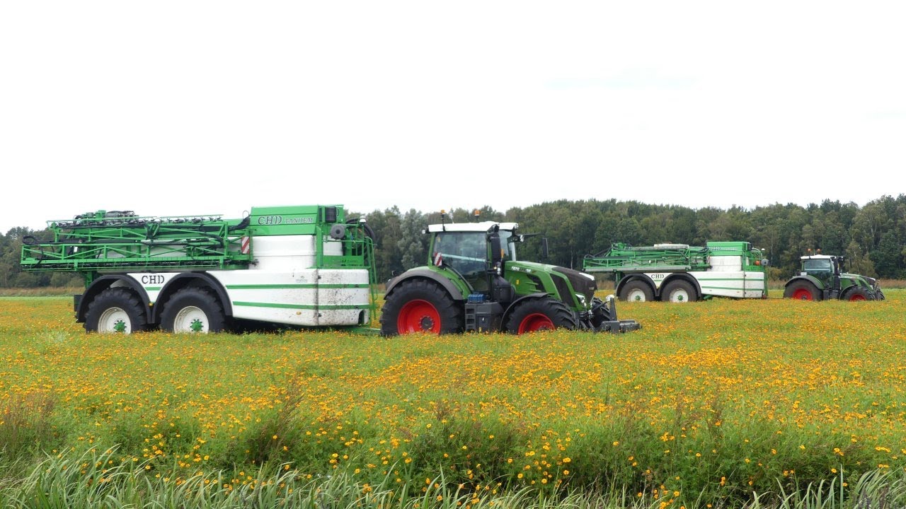 CHD-tandemasser met en zonder MagGrow tijdens demo