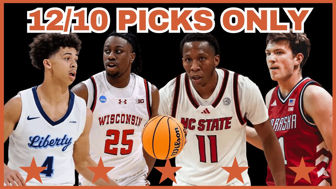 College Basketball PICKS ONLY - Wednesday, December 10th | TCE Trims