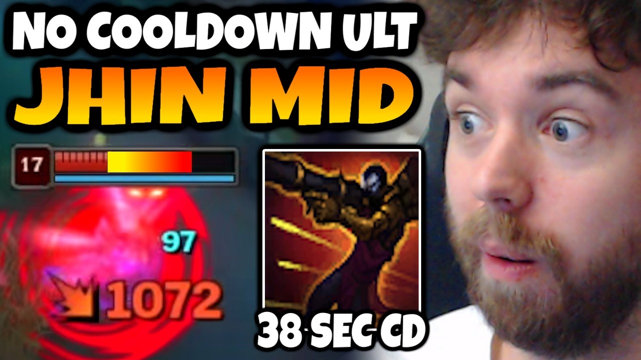 JHIN MID but made my ULT have NO COOLDOWN even WITHOUT RESETS (From Axiom)