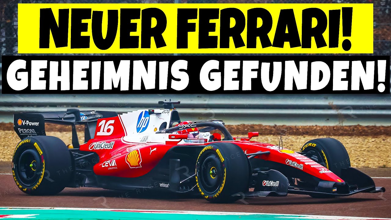 Der NEUE WAHNSINNIGE FERRARI SF-26! Ferrari hat gerade das GEHEIMNIS des 2026-AUTOS ENTHÜLLT!