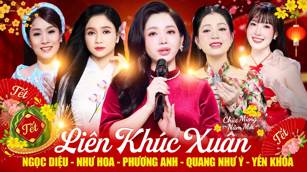 Liên Khúc XUÂN QUÊ TÔI - Nhạc Xuân Mới Nhất 2026 - NGỌC DIỆU, PHƯƠNG ANH, HỒ PHƯƠNG LIÊN, NHƯ HOA