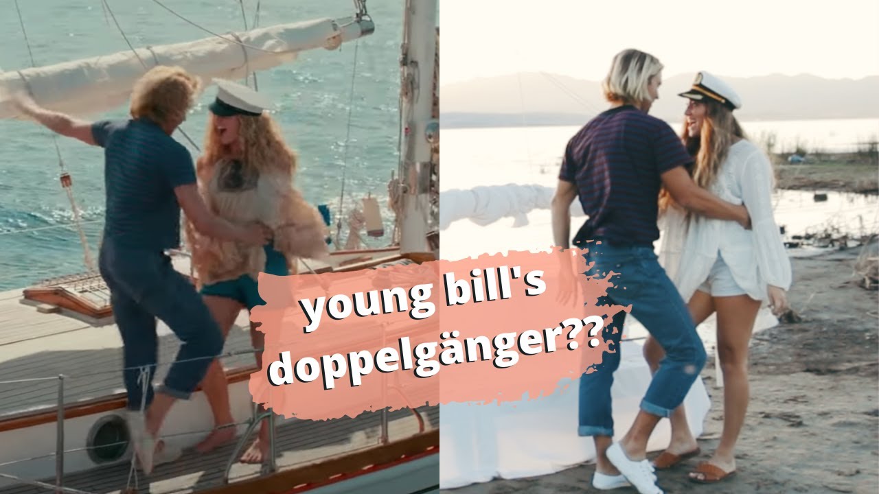 YOUNG BILL & DONNA! recreating my fav Mamma Mia Scene