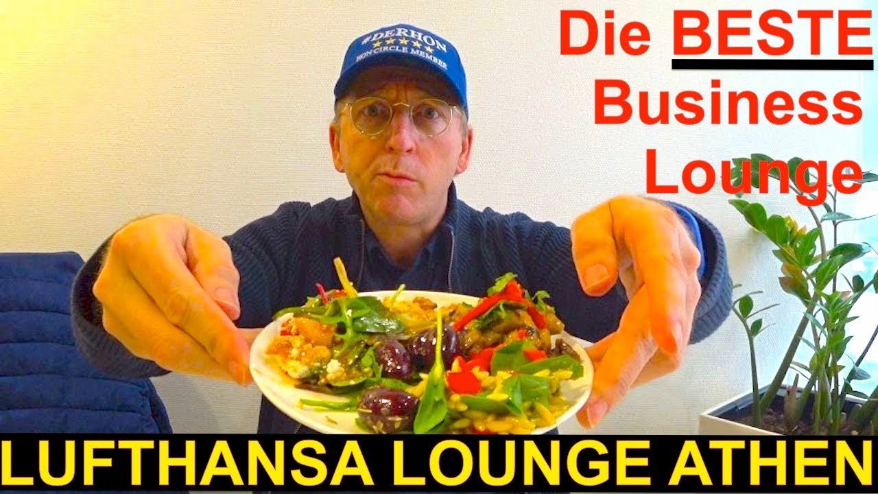 Beste Business Lounge Weltweit | Lufthansa Airport Athens Review | Der HON PrivateJet