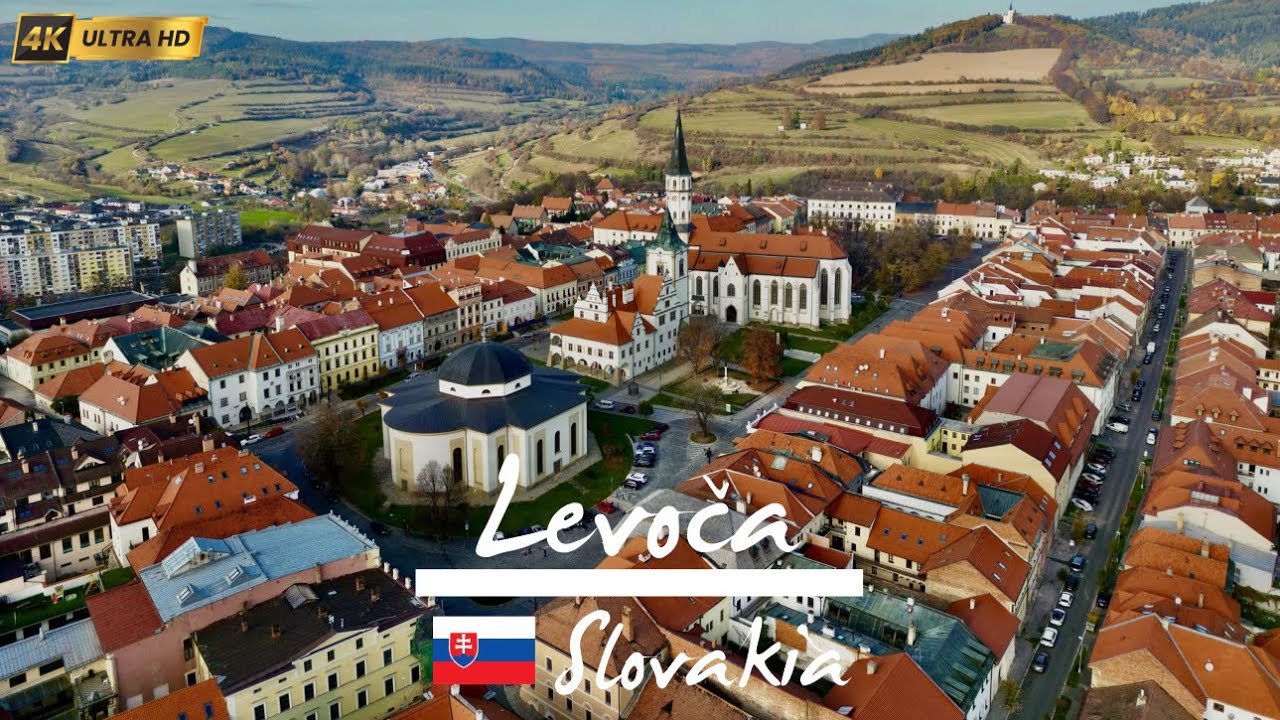 🇸🇰 Explore Levoča , Slovakia | 4K Walking Tour of a Stunning UNESCO Heritage Town