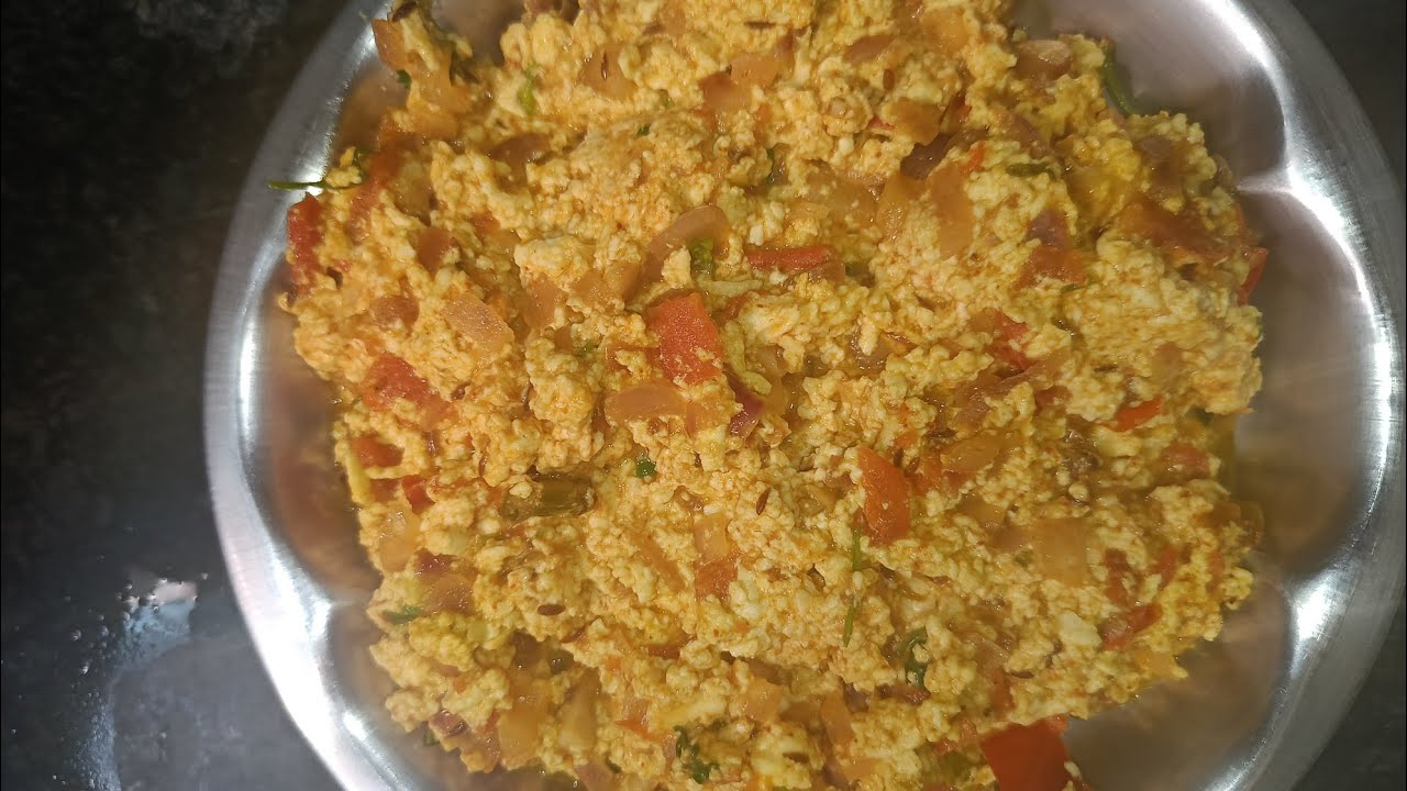 ପନିର୍ ଭୁ୍ଜି । Paneer Bhurji 