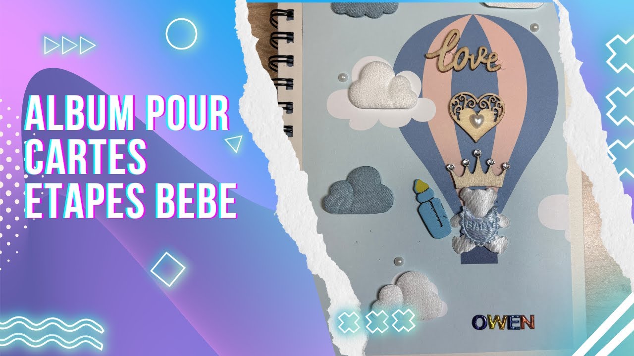 Album Pour Cartes Etapes Bébé