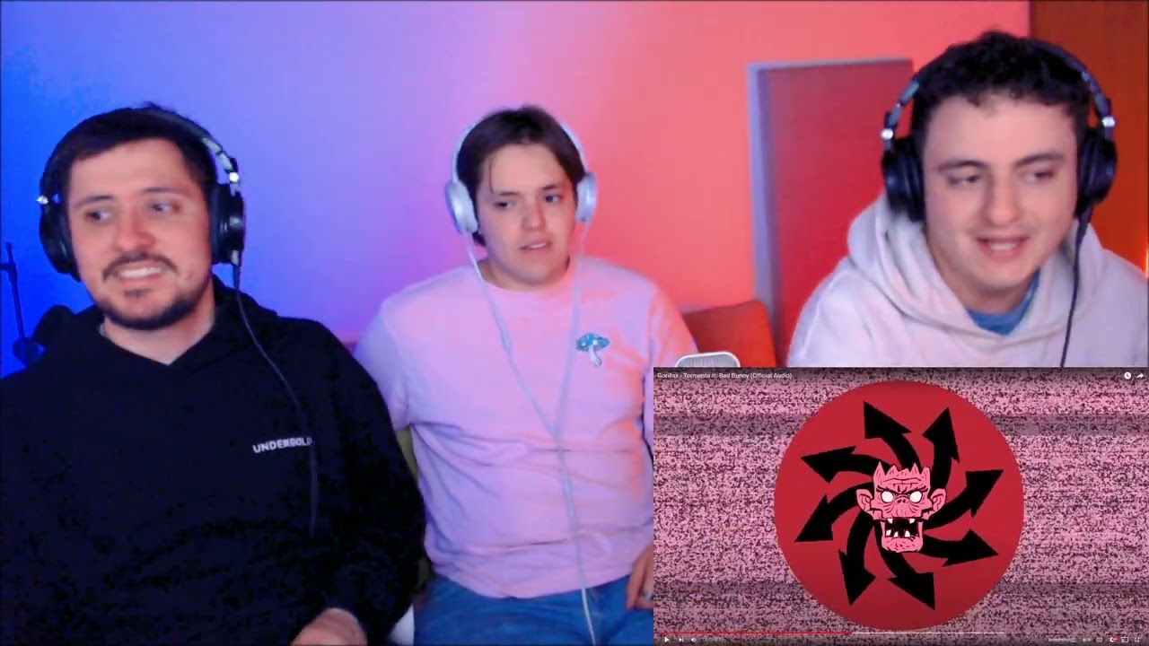 [Reacción] Gorillaz - Tormenta ft. Bad Bunny (Official Audio) | ANYMAL LIVE 🔴