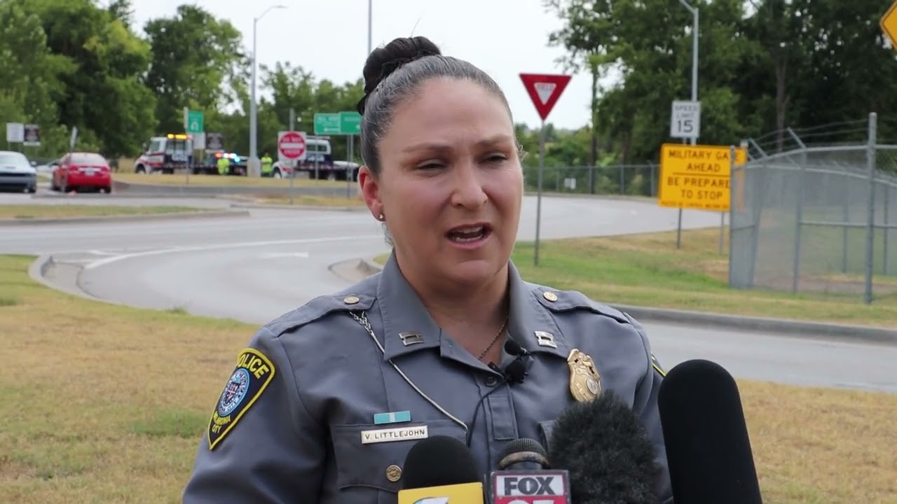 OKCPD On-Scene Interview & BROLL on 8-22-22 Officer-Involved Shooting