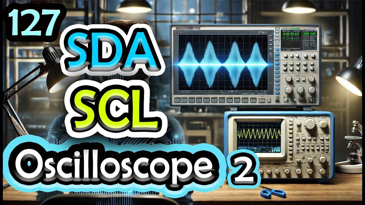 127 تحليل نبضات SCL & SDA لبروتوكول I2C وفهم معنى التزامن  | صيانة المحمول المستوى الرابع