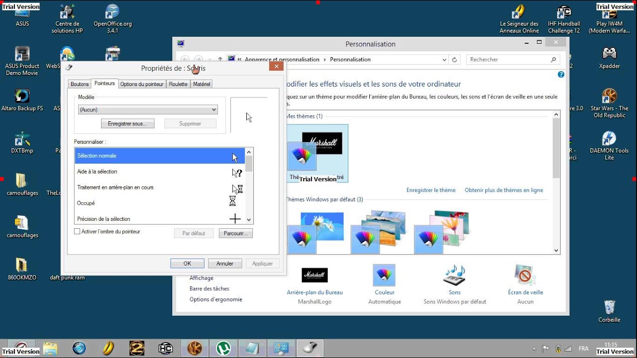 [TUTO fr] : Comment changer ses curseurs ?