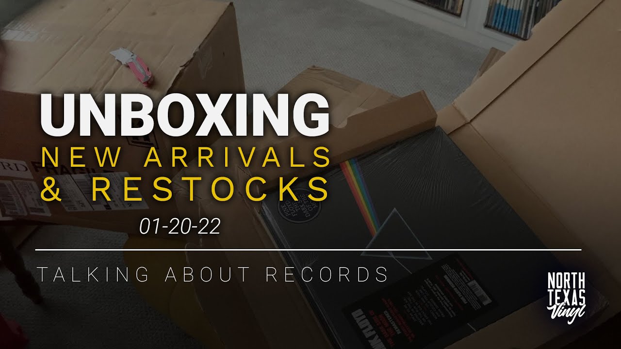 Vinyl Unboxing New Arrivals & Restocks (01-20-22) | Talking About Records