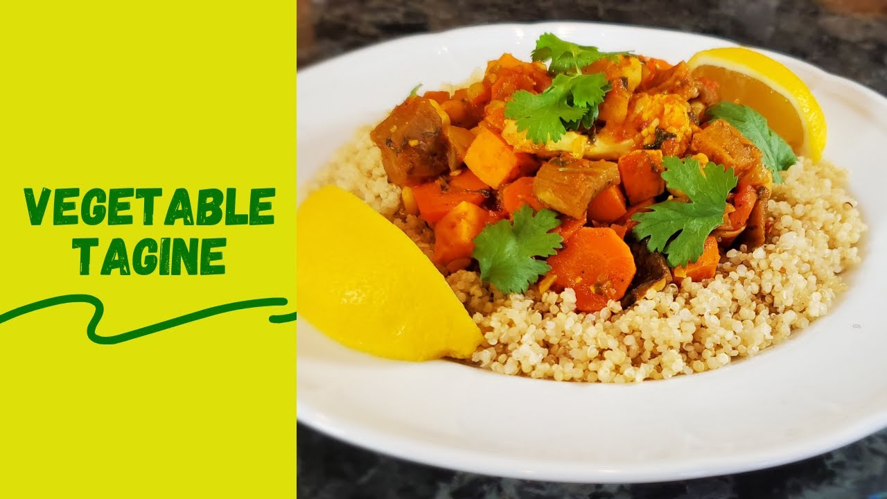 Moroccan Style Vegetable Tagine/ Vegan/ Gluten Free
