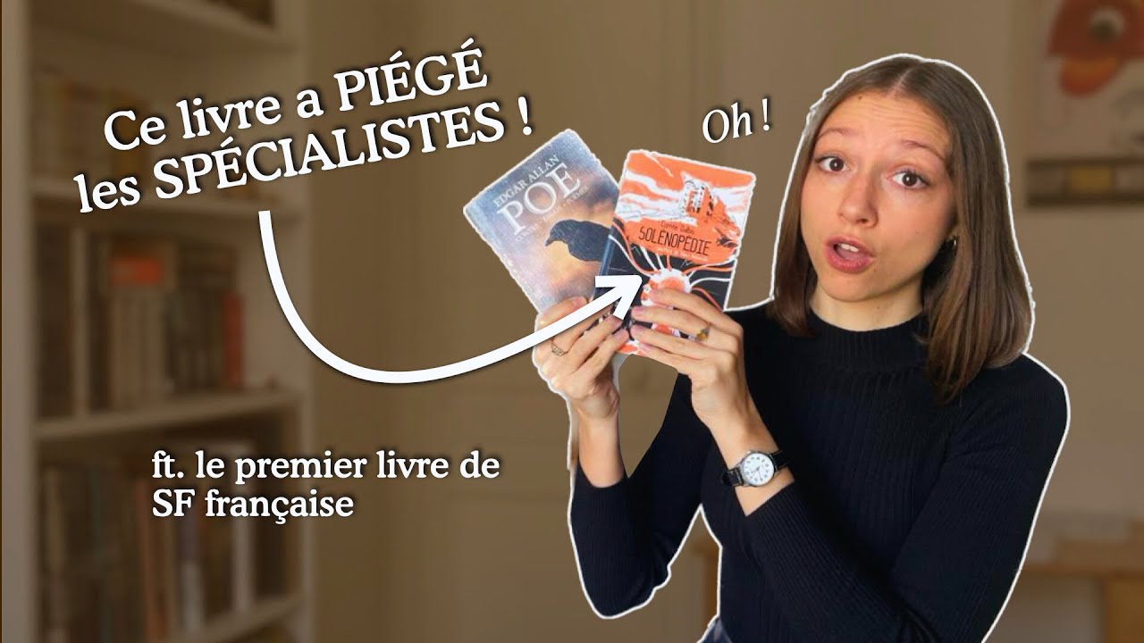 De la SCIENCE-FICTION fran&ccedil;aise du XIX&egrave;me & du GOTHIQUE 👻 (vlog lecture)