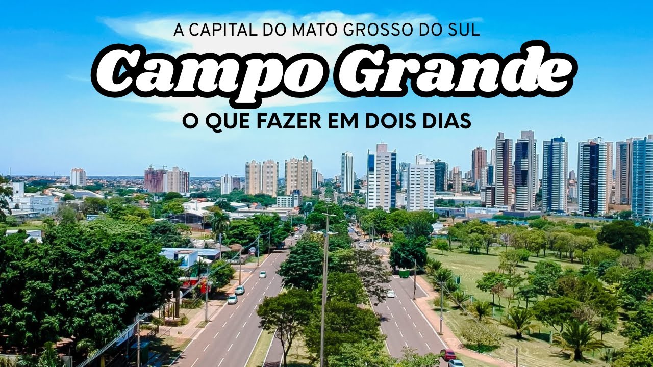 O QUE FAZER EM CAMPO GRANDE MS em 2 DIAS | Principais passeios, atrações, dicas e onde comer - 2025