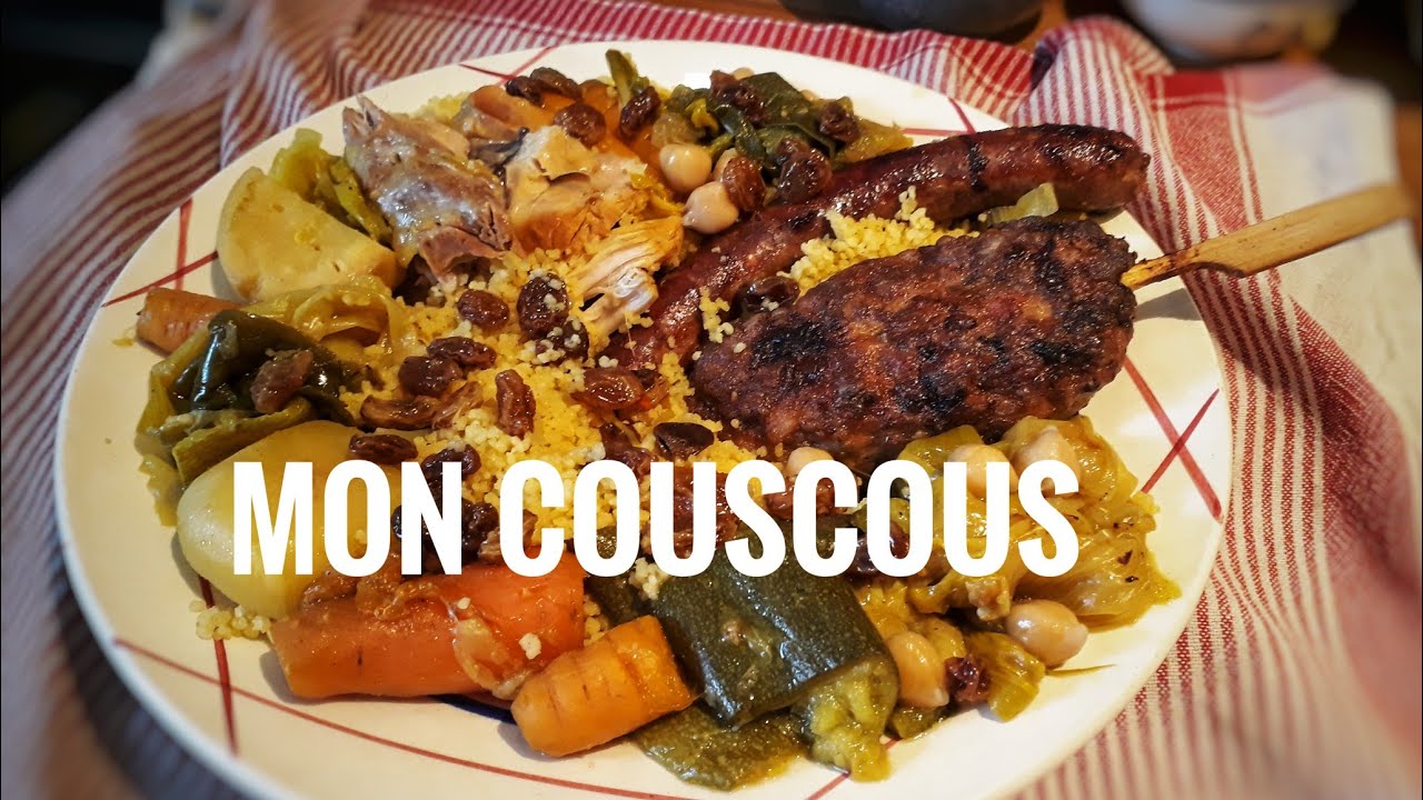 LE COUSCOUS ROYAL de POPOTE #Recette facile sans couscoussier
