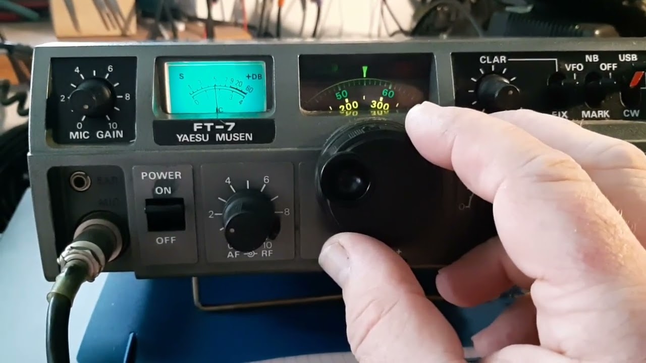 Fresh from the flea market! Yaesu FT-7 released 1976