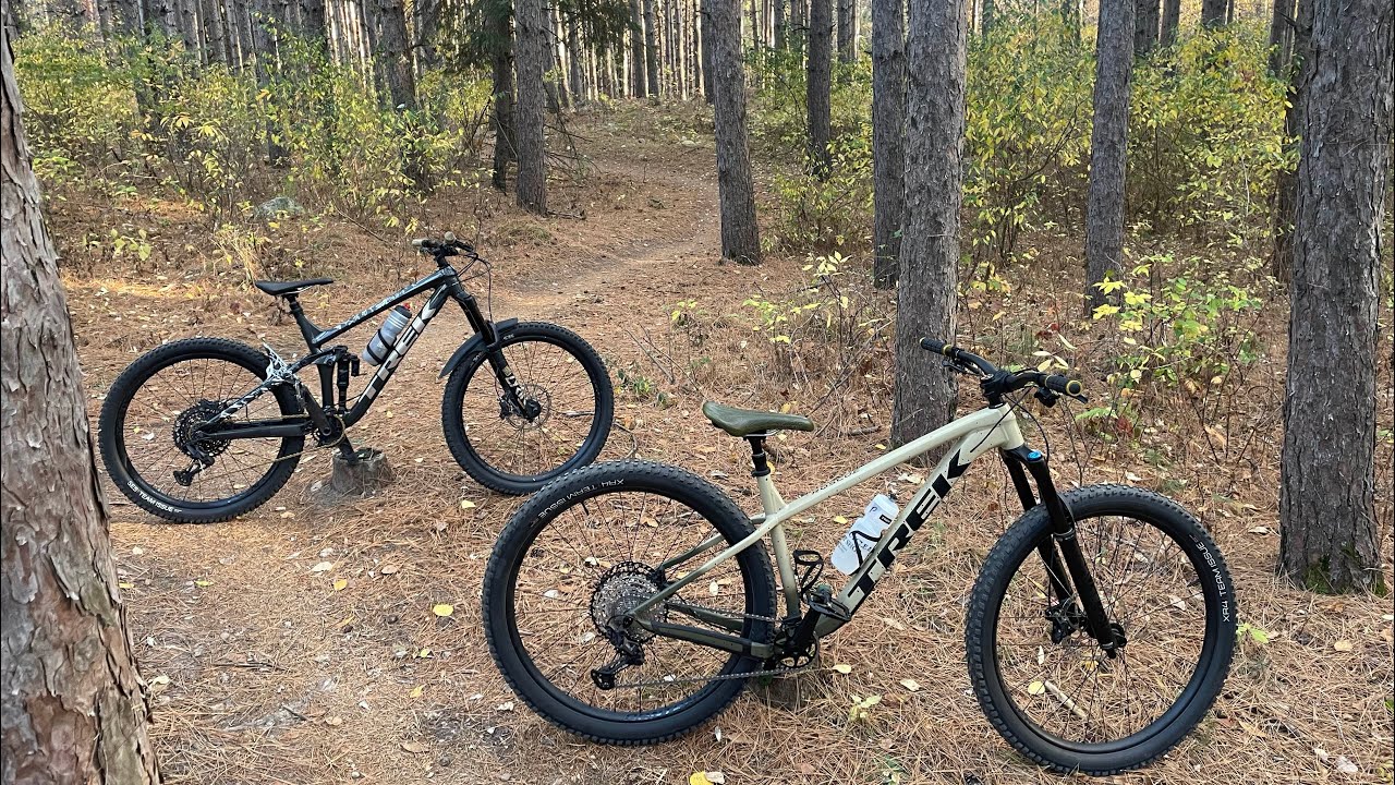 Test Riding Pat’s new 2023 Trek Roscoe 9, Comparing to the Remedy 8 | Hardtail’s Rip!