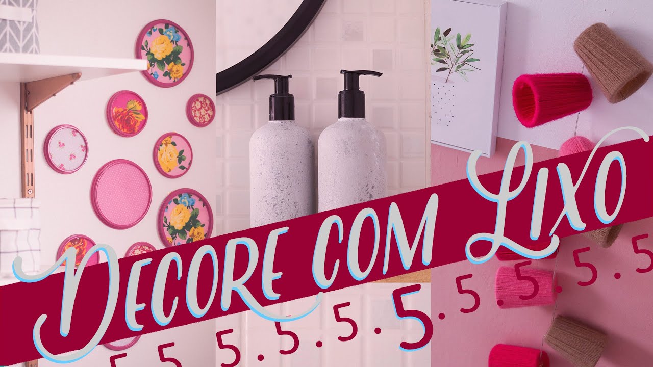 Decore com Lixo - Não jogue embalagens de plástico fora!