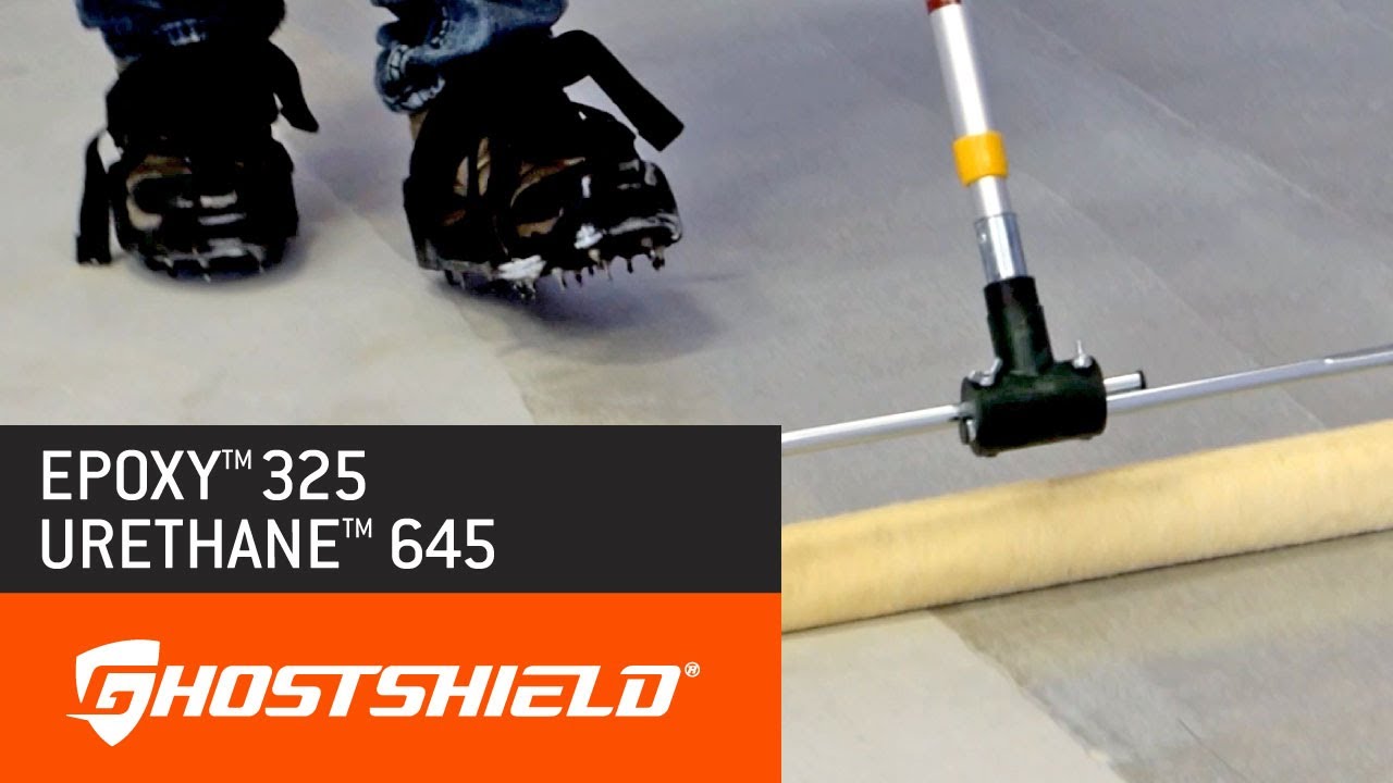 Ghostshield & MTM Flooring - Applying Epoxy to a Concrete Floor