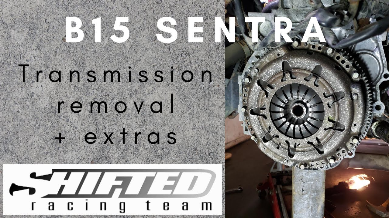 How To B15 Sentra Spec-V Transmission Removal Sorta - Shifted Racing