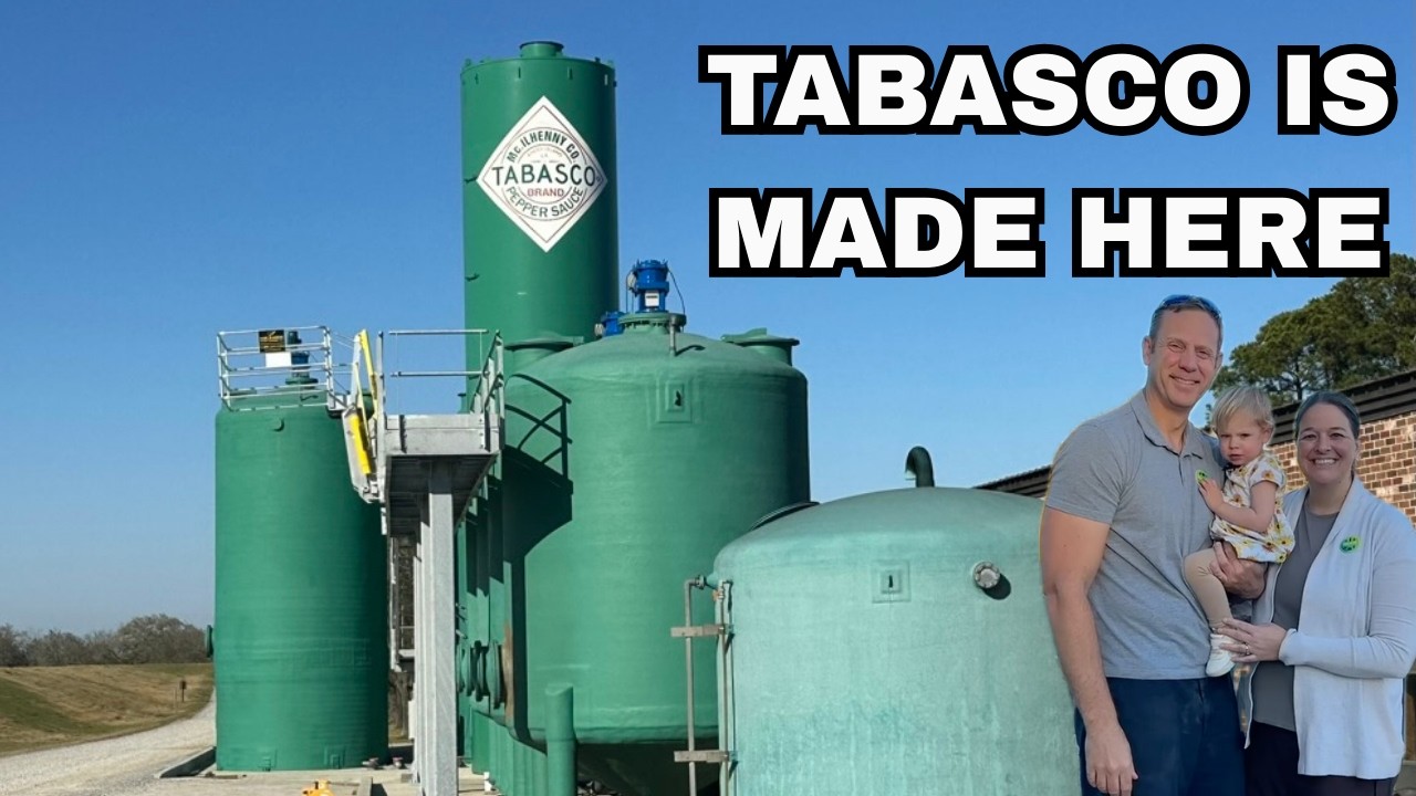 Внутри завода TABASCO 🌶️ | Эйвери-Айленд и история каджунской кухни