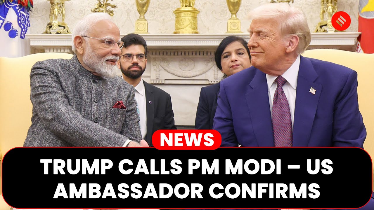 US President Donald Trump Dials PM Modi — US Ambassador Teases ‘Stay Tuned’