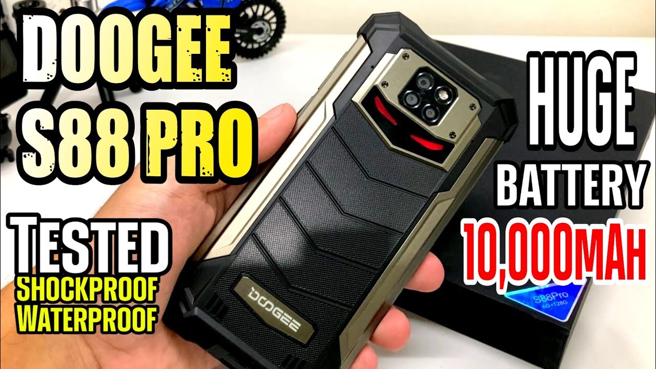 RUGGED MOBILE GAMING PHONE DOOGEE S88 PRO IRONMAN REVIEW TESTED SHOCKPROOF WATERPROOF | Banggood