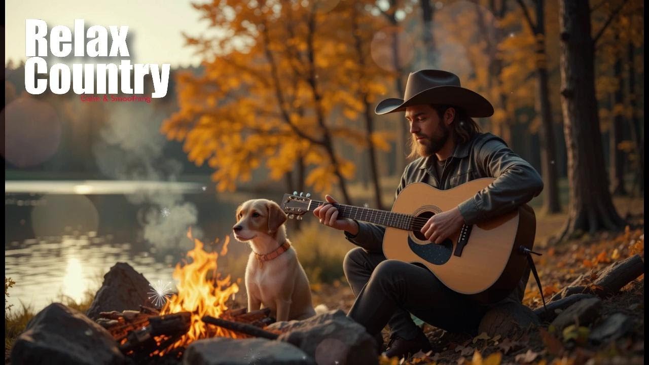☕ Peaceful Country Caf&eacute; Moments | Classic Acoustic Tunes for Calm Coffee Time Vibes