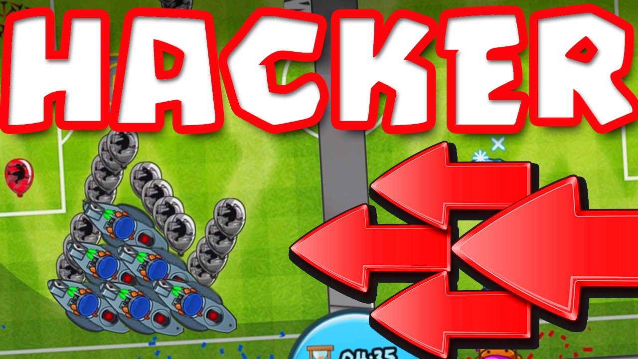 HE'S HACKING!! Bloons TD Battles  ::  CAN I BEAT THE HACKER!?