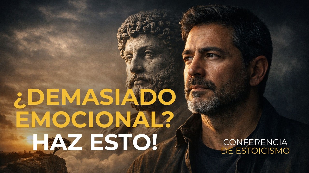 NO SABES CONTROLAR TUS EMOCIONES? ¡MIRA ESTE VIDEO! Conferencia sobre estoicismo. Marco Aurelio