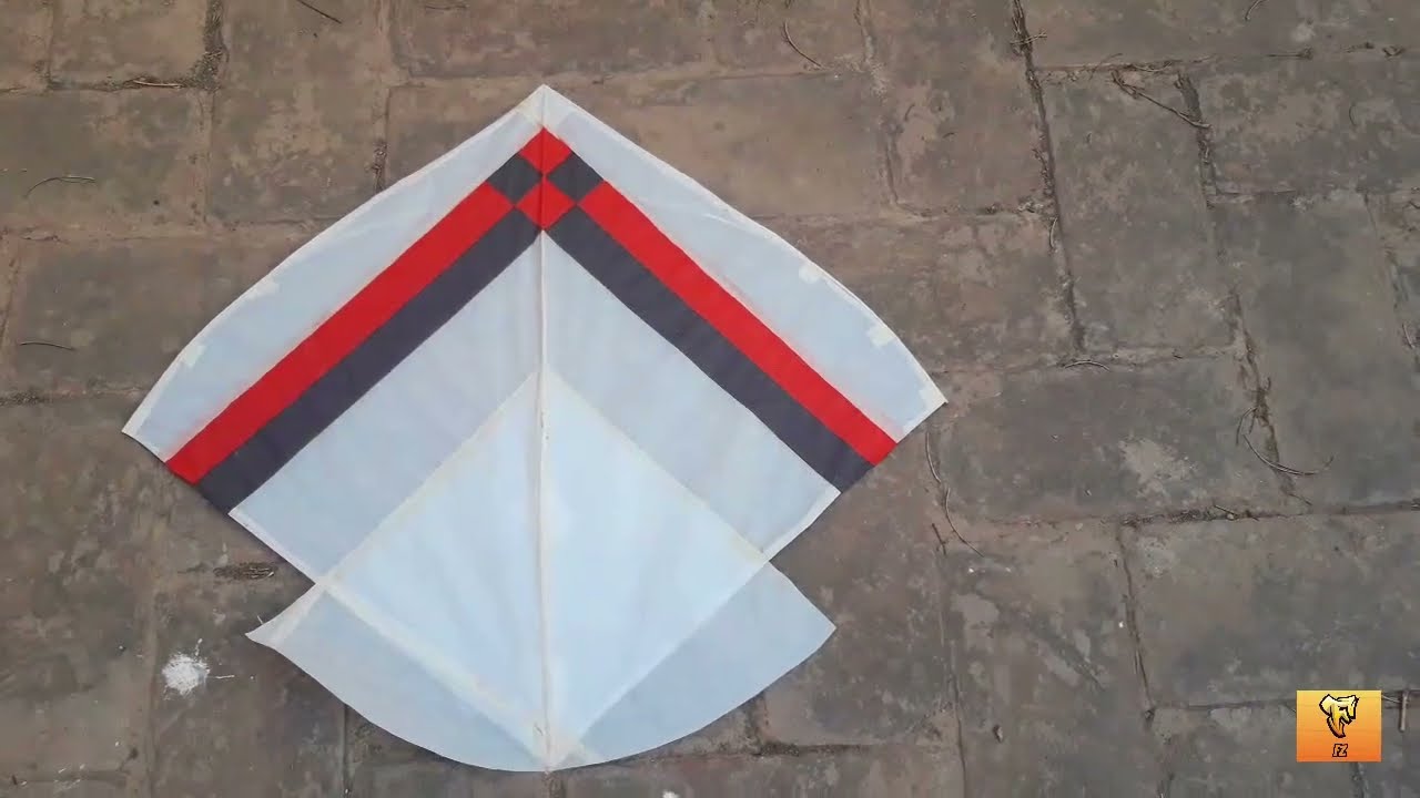 How To Make 1 Tawa Kite at Home