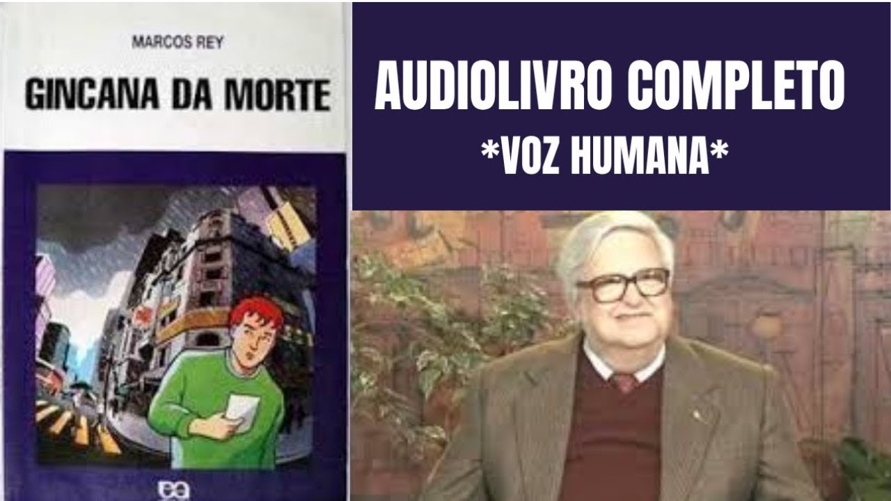 GINCANA DA MORTE - MARCOS REY - COLEÇÃO VAGALUME - AUDIOLIVRO VOZ HUMANA FEMININA