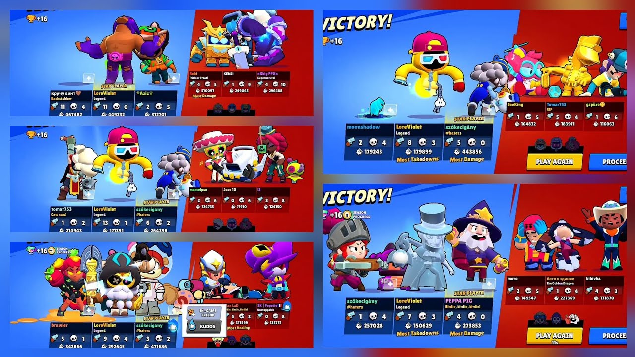 📽 1 HOUR OF WIN GAMEPLAY IN BRAWL ARENA || BRAWL STARS 