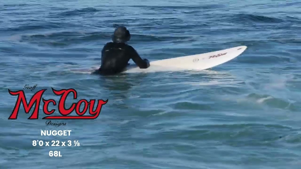 Raw Footage First Surfs on a McCoy Nugget at Bells Beach
