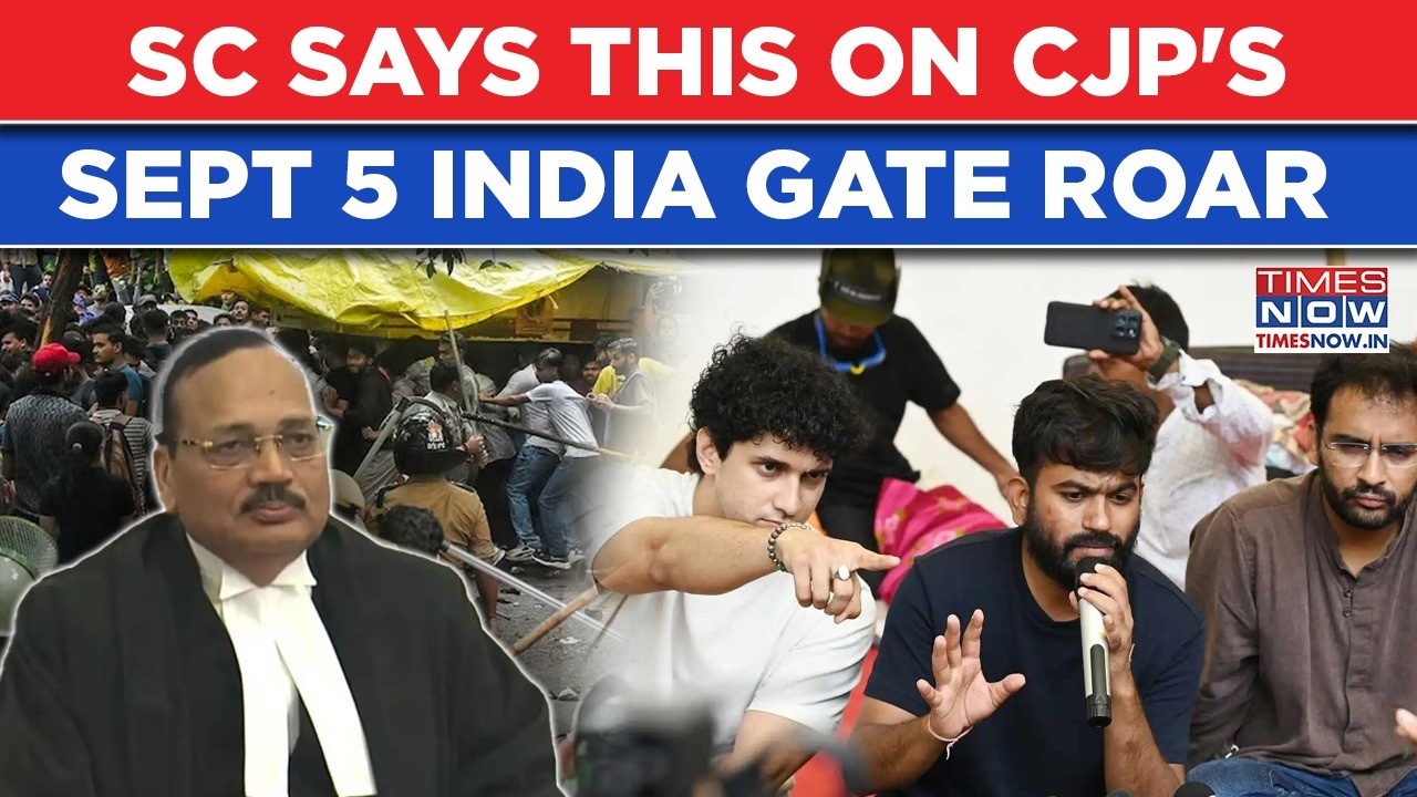 Supreme Court Says This On CJP's Sep 5 India Gate Roar, CJI-Led Bench Refuses To Prohibit Protest