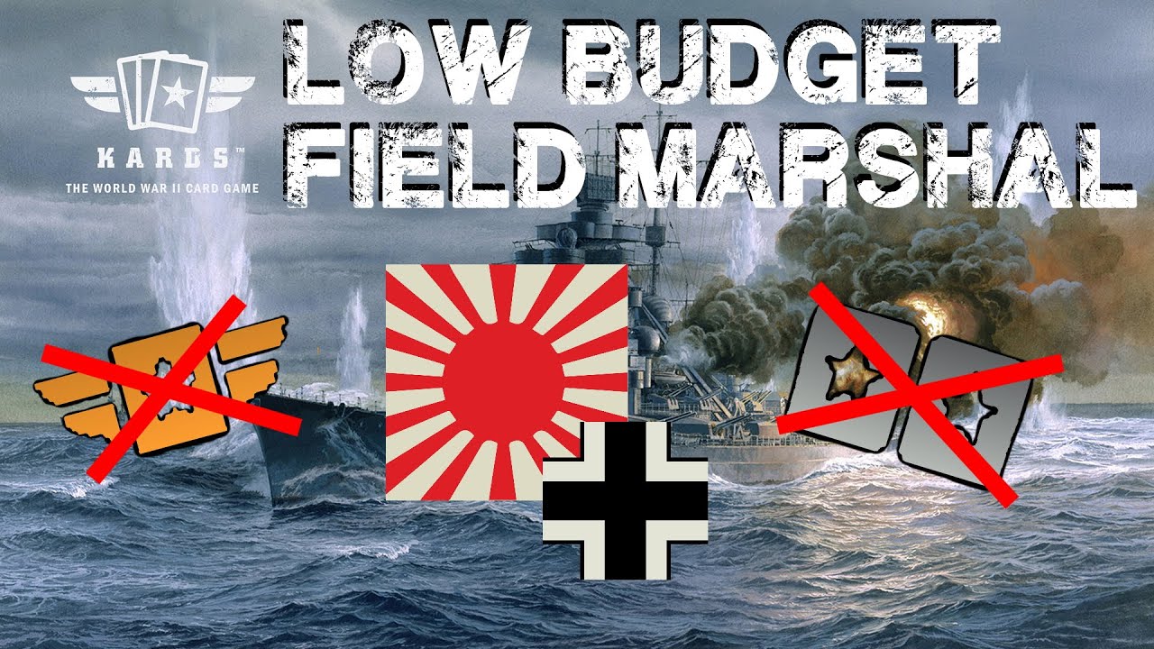 [KARDS] Field Marshal using only standard and limited cards - Japan