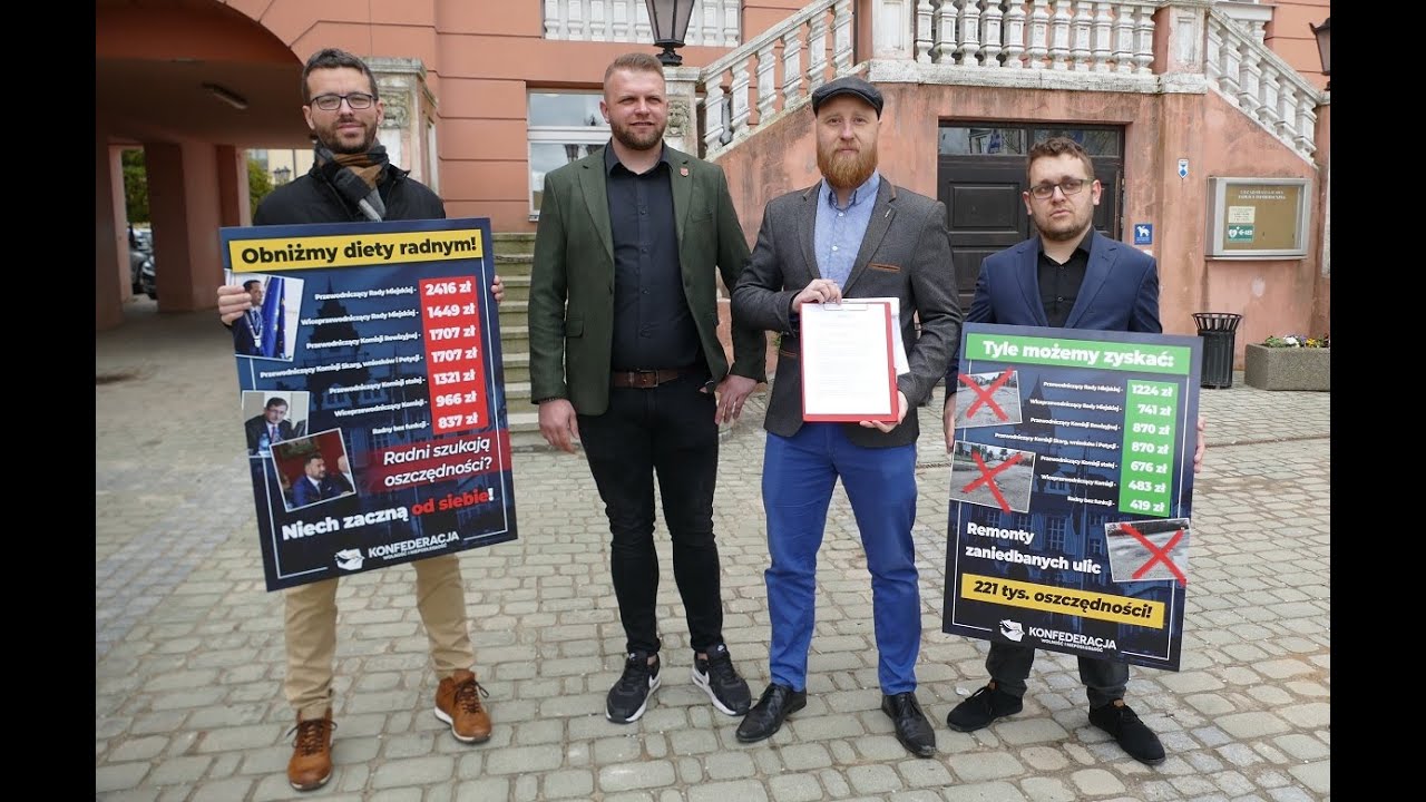Iława. Konfederacja proponuje: Obetnijmy radnym diety - oszczędzimy 221 tysięcy złotych!