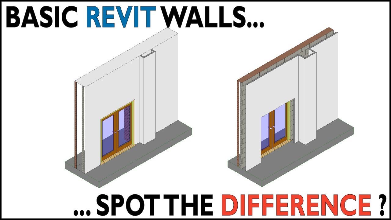 Basic Walls to Advanced Walls: Part 1 of 4 | REVIT TUTORIAL