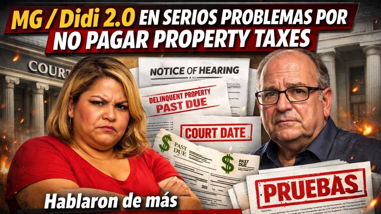 MG/Didi 2.0 en serios problemas por NO pagar property taxes Hablaron de más y hoy salen las pruebas