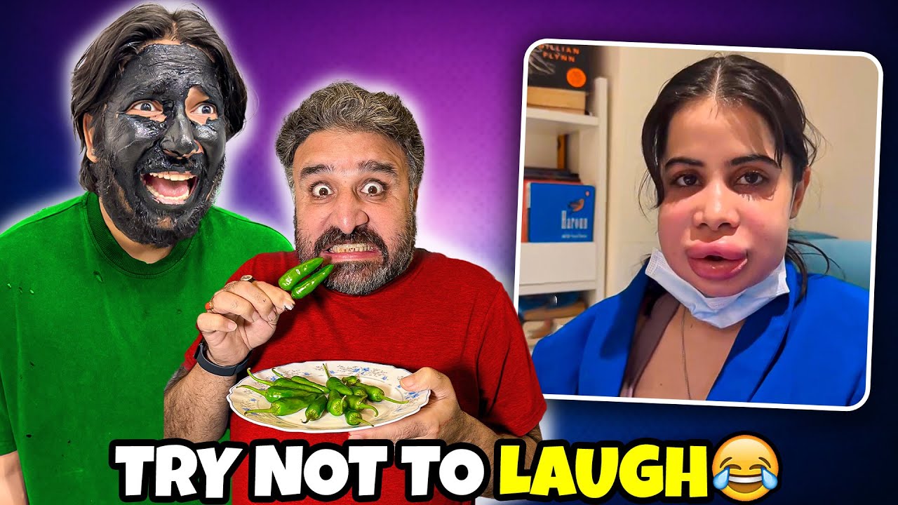 Try Not to Laugh Challenge | Extreme Spicy Chili Pepper Punishment!