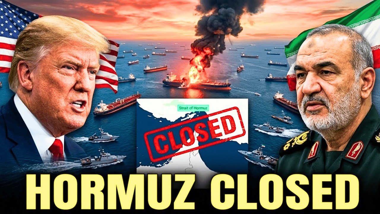 Strait of Hormuz CLOSED — 200 Tankers TRAPPED; Iran Says Not a Single Liter of Oil Will Pass