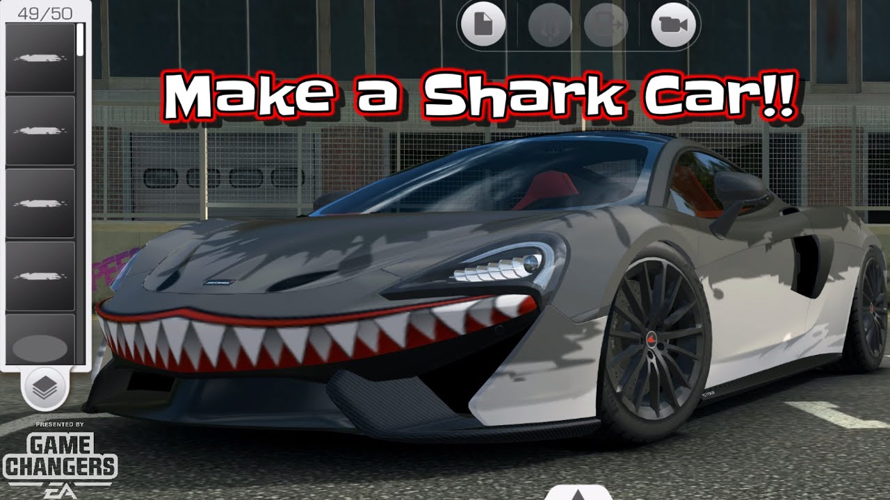 Shark Car Design in Real Racing 3