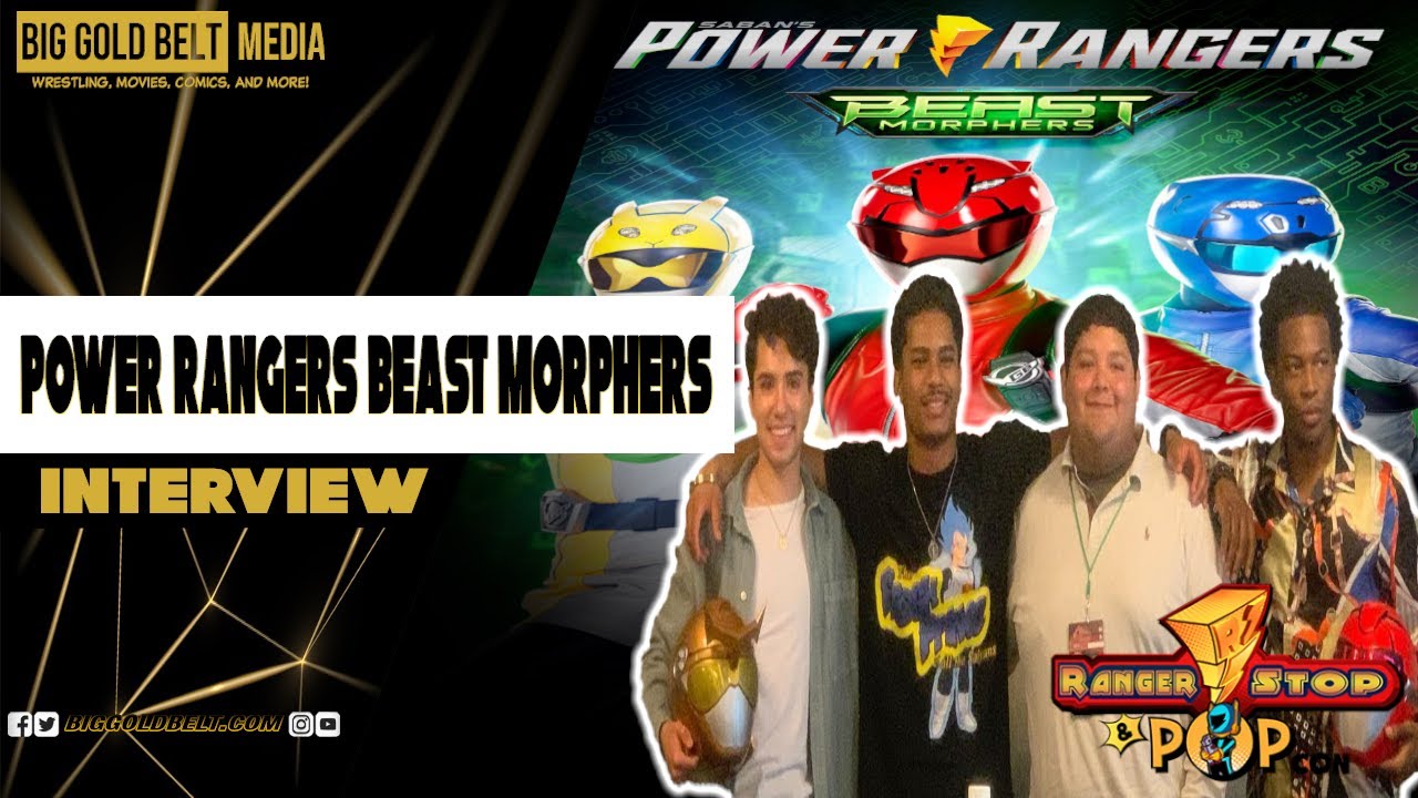 Power Rangers Beast Morphers Interview |  Rangerstop & Pop Atlanta (2021)