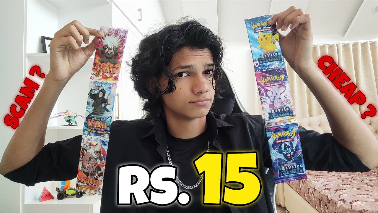 ഞാൻ CHEAPEST NARUTO & POKEMON CARDS വാങ്ങി !! .... SCAM ?