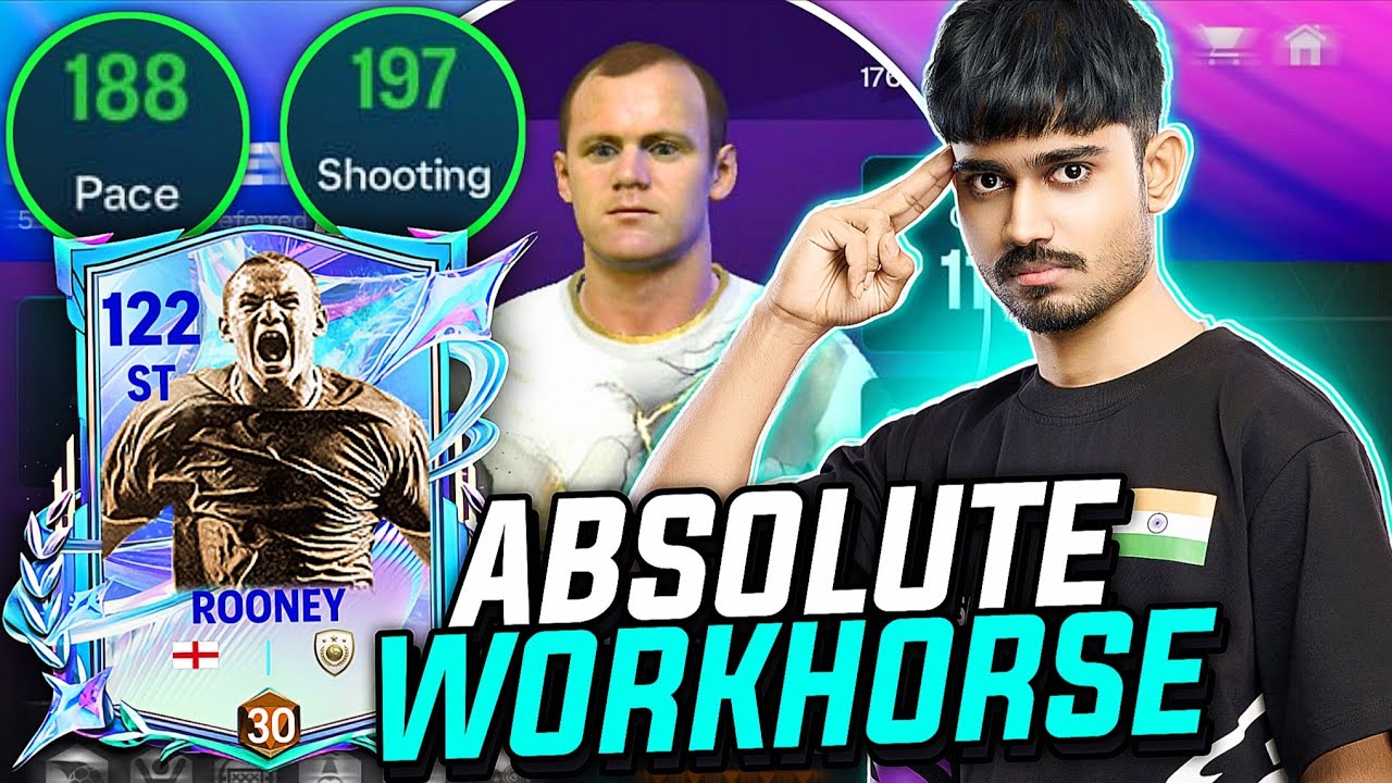 117 OVR Wayne Rooney is Underrated.. He is META | FC MOBILE