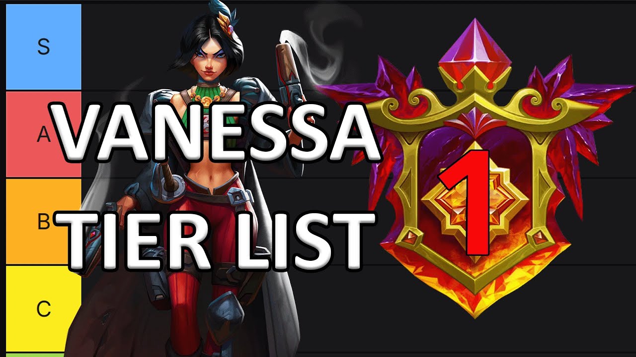TOP 1 LEGEND player ranks EVERY Vanessa item